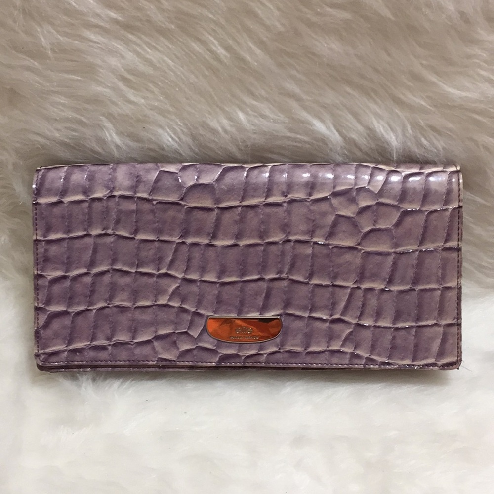 🌹Elite Models Fashion Faux Croc Clutch Purse